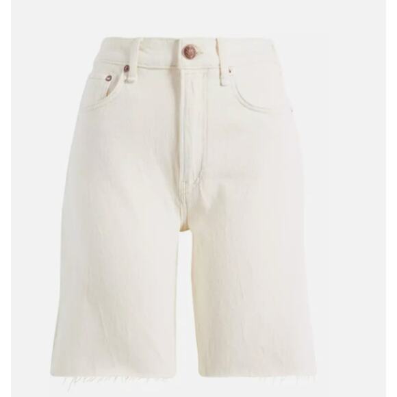 Rag & Bone Vintage Bermuda 9.5" Short - Ecru Size 25 - Picture 5 of 8